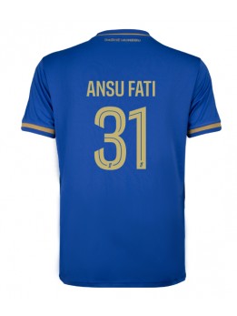 Billige AS Monaco Ansu Fati #31 Bortedrakt 2025-26 Kortermet